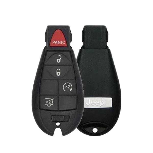 Oem NEW: 2008-2013 Jeep Grand Cherokee / 5-Button Keyless Go Fobik / PN: 05026453AL / IYZ-C01C (OEM RSK-JP-6453 - main